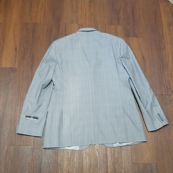 JOSEPH " Joe" ABBOUD Mens Grey patterned blazer 44 Long Brand new with tags - Picture 3 of 6